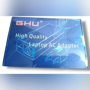 GHU 65 W High Quality Laptop AC Adapter and Power Chord New in Box